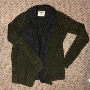Abercrombie oversized cardigan sweater